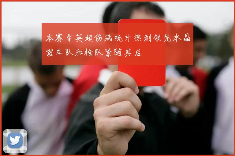 本赛季英超伤病统计热刺领先水晶宫车队和枪队紧随其后